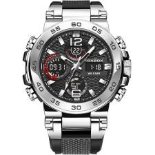 LIGE Man F0033-3 digitális - fekete/ezüst (19756) karóra