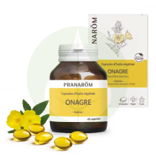  Ligetszépe - Onagre olaj kapszula - Bio - 60db - Pranarom vitamin és táplálékkiegészítő
