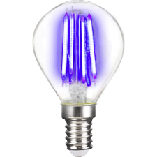 LightMe Led fényforrás E14 Csepp forma 4 W Kék (LM85311) (LM85311) izzó