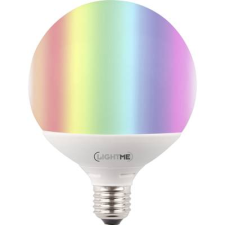 LightMe LED-s izzó E27 Gömb forma 10 W = 60 W RGBW 120 x 156 mm színváltó, távirányítóval, LightMe (LM85195) izzó