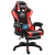 Likeregal 920 (LI-SW110PI) gamer szék lábtartóval, Műbőr, 115 kg, Piros