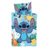 Lilo és Stitch Disney Lilo és Stitch, A csillagkutya Tropical Paradise gyerek ágyneműhuzat 100×135 cm, 40×60 cm