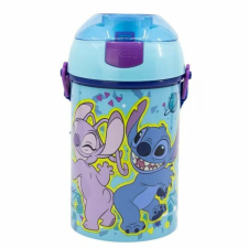 Lilo és Stitch műanyag kulacs - nyakbaakasztható - 450 ml kulacs, kulacstartó