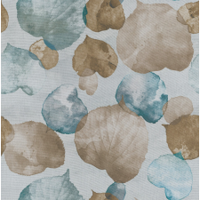  Linden/150-602 szürkéskék nyomott dimout lakástextília