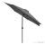 Linder Exclusiv Exclusive erkély napernyő, dönthető, 250 cm, világosszürke