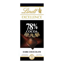 Lindt Csokoládé lindt excellence 78 cocoa étcsokoládé 100g csokoládé és édesség