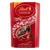 Lindt Csokoládé LINDT Lindor Double Chocolate dupla csokoládé golyók díszdobozban 200g