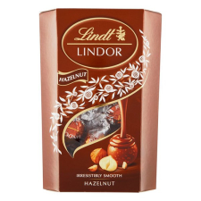 Lindt Csokoládé lindt lindor hazelnut mogyorós tejcsokoládé golyók díszdobozban 200 g csokoládé és édesség