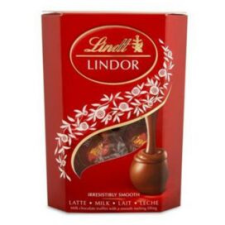 Lindt Csokoládé LINDT Lindor Milk tejcsokoládé golyók díszdobozban 50g csokoládé és édesség