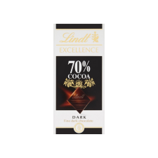 Lindt Excellence étcsokoládé 70% kakaótartalom - 100g csokoládé és édesség