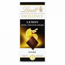 Lindt Excellence Lemon Ginger étcsokoládé - 100 g csokoládé és édesség