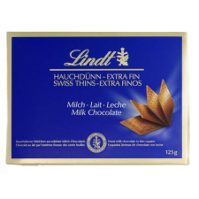 Lindt hauchdünn deszert 125g milk csokoládé és édesség