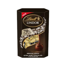 Lindt Lindor 337g Extra Dark 70% kakaó csokoládé és édesség