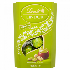 Lindt Lindor tejcsokoládé lágyan olvadó pisztáciás töltelékkel 200 g csokoládé és édesség