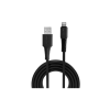 LINDY 31320 Lightning kábel 1 M Fekete (31320)
