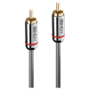 LINDY 35339 audio kábel 1 M RCA Antracit (35339)