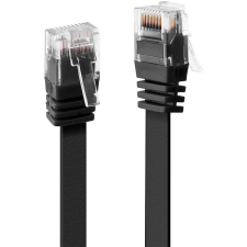 LINDY 3m Cat.6 hálózati kábel Fekete Cat6 (47523) kábel és adapter
