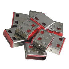LINDY 40460 USB Portblokkoló (10 db) kábel és adapter