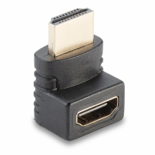 LINDY 41086 HDMI anya - HDMI apa 90° Adapter kábel és adapter