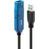 LINDY 43229 USB kábel 15 M USB 3.2 Gen 1 (3.1 Gen 1) USB A Fekete (43229)