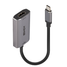 LINDY 43327 USB-C apa - HDMI anya Adapter kábel és adapter