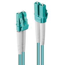 LINDY 46372 száloptikás kábel 3 M LC OM3 Türkizkék (46372) kábel és adapter