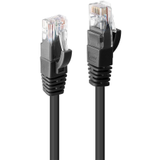 LINDY 48076 hálózati kábel Fekete 0,5 M Cat6 U/UTP (UTP) (48076) kábel és adapter