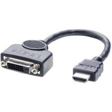 LINDY Csatlakozókábel 20.00 cm Fekete (41227) kábel és adapter