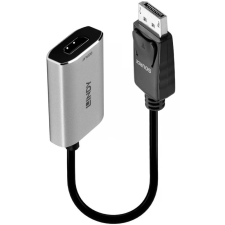 LINDY DisplayPort 1.4 HDMI 2.1 Átalakító Fekete-Szürke 11cm 41094 kábel és adapter