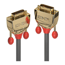 LINDY DVI-D Dual Link Kabel Gold Line 7.50m (36205) kábel és adapter