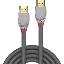 LINDY HDMI Csatlakozókábel [1x HDMI dugó - 1x HDMI dugó] 5.00 m Szürke (37874) kábel és adapter
