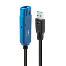 LINDY LINDY 10m USB 3.0 Active Extension kábel Pro Black kábel és adapter