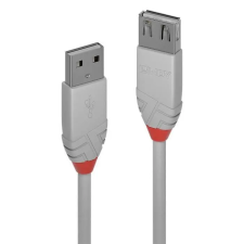 LINDY LINDY Kábel USB 2.0 Anthra Line, 3m kábel és adapter