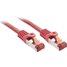 LINDY RJ45 Hálózat Csatlakozókábel 1.00 m Piros LINDY (47362) kábel és adapter