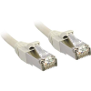 LINDY RJ45 Hálózat Csatlakozókábel CAT 6 S/FTP 1.00 m Szürke Védővel LINDY (45582)