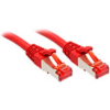 LINDY RJ45 Hálózat Csatlakozókábel CAT 6 S/FTP 20.00 m Piros LINDY (47740)