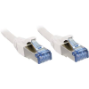 LINDY RJ45 Hálózat Csatlakozókábel CAT 6A S/FTP 0.50 m Fehér Védővel LINDY (47191)