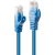 LINDY RJ-45/RJ-45 Cat6 0.3m hálózati kábel Kék 0,3 M U/UTP (UTP) (48170)