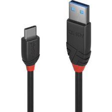 LINDY USB 3.1 (Gen 2) Csatlakozókábel [1x USB 3.1 dugó, A típus - 1x USB-C™ dugó] 1.50 m Fekete kábel és adapter