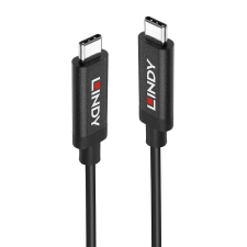 LINDY USB 3.1 Type C Összekötő Fekete 3m 43348 kábel és adapter