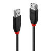 LINDY USB Hosszabbító Fekete 5m 42817