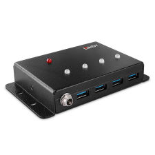 LINDY USB Hub Lindy USB 3.0 4-port (43374) hub és switch