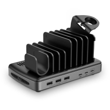 LINDY USB-Ladestation 6Port für 6 Tablets & Smartphones 160W (73436) mobiltelefon kellék