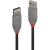 LINDY USB Összekötő Fekete 1m 36692
