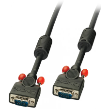 LINDY VGA/D-Sub Összekötő Fekete 30m 36380 kábel és adapter