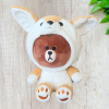 Line Friends Plüss mackó jelmezben