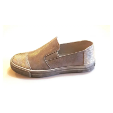 Linea 31-40 LINEA Női Slip-on bőrcipő - silver gyerek cipő