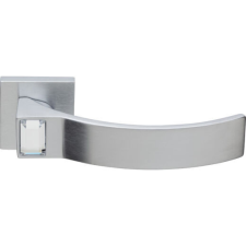 Linea Cali Elios Crystal matt króm négyzetrozettás kilincsgarnitúra 1340 RB 019 CS zár és alkatrészei
