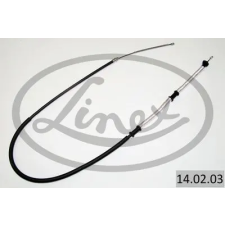 LINEX huzal, rögzítőfék 14.02.03 autóalkatrész