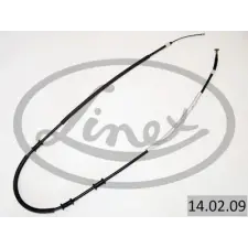 LINEX huzal, rögzítőfék 14.02.09 autóalkatrész